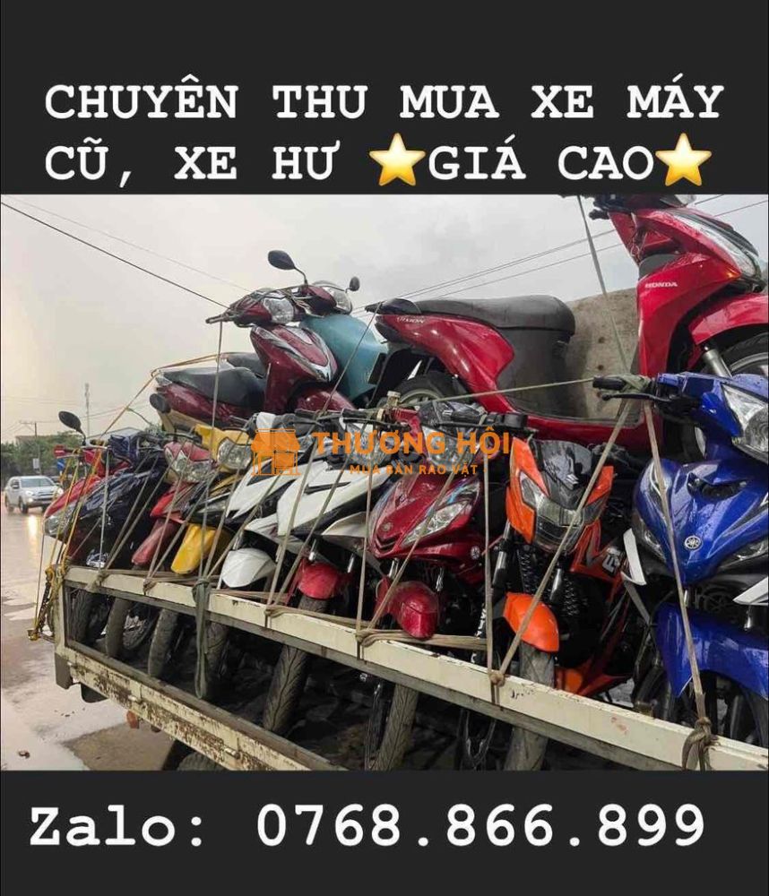 CHUYÊN THU MUA XE MÁY CŨ GIÁ CAO TẬN NHÀ