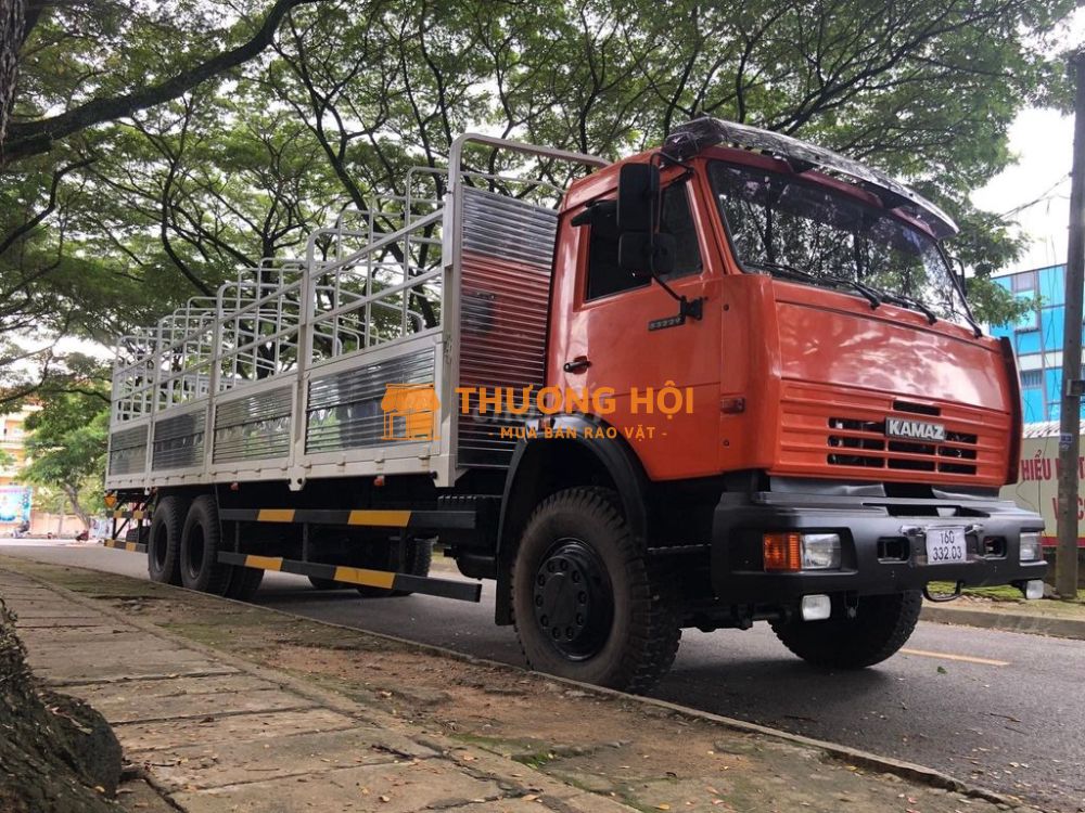 Tải thùng Kamaz 15T nhập khẩu Nga Thanh lý #Kamaz