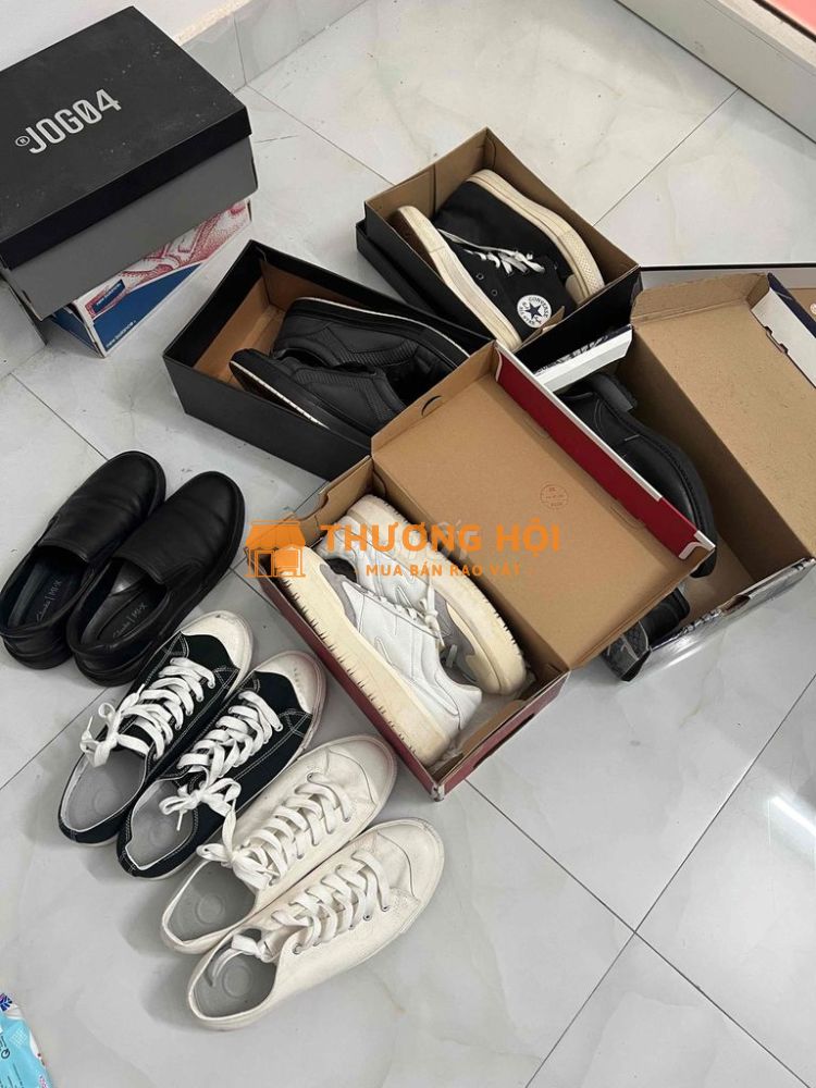 THANH LÝ GIÀY LƯỜI TÂY DA GIÀY THỂ THAO ĐÃ DÙNG