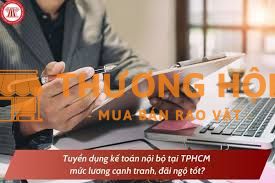Cần tuyển kế toán nội bộ, xuất hoá đơn