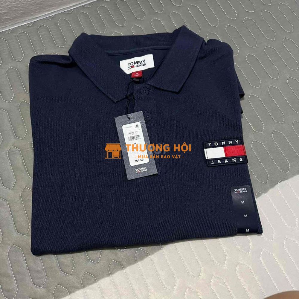 ÁO POLO THUN TOMMYJEANS HIL XÁCH TAY