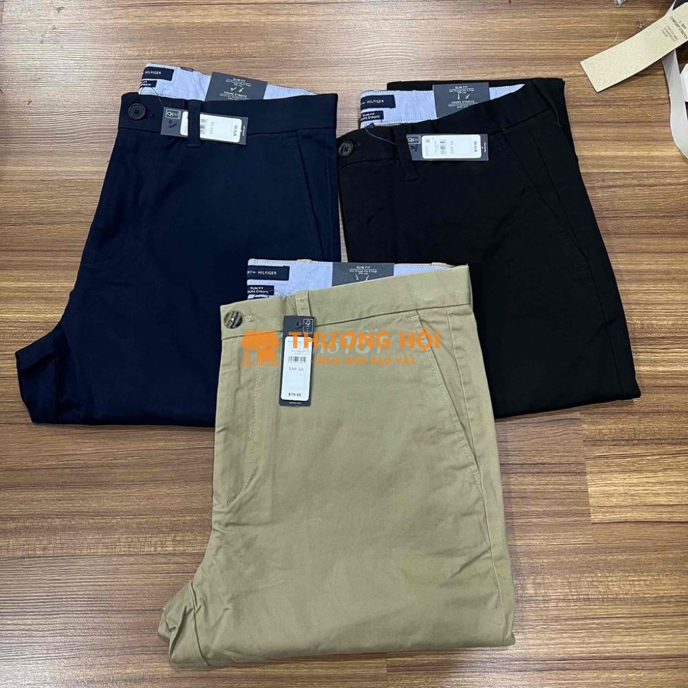 QUẦN KAKI TOMMY CHÍNH HÃNG US MỸ SLIM FIT