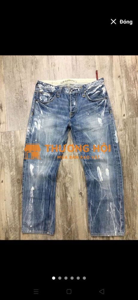 LEVI’S 504 jeans 100%cotton hãng Mỹ Size 32-30