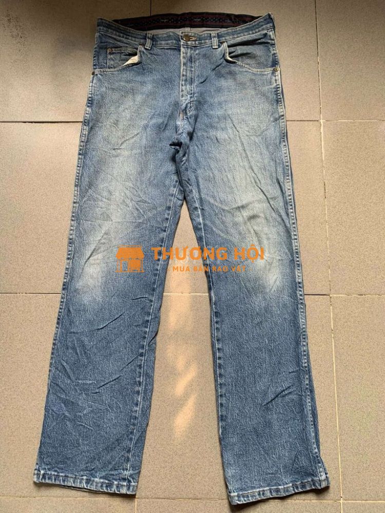 Wrangler premium jeans chính hãng Mỹ Size 34-32