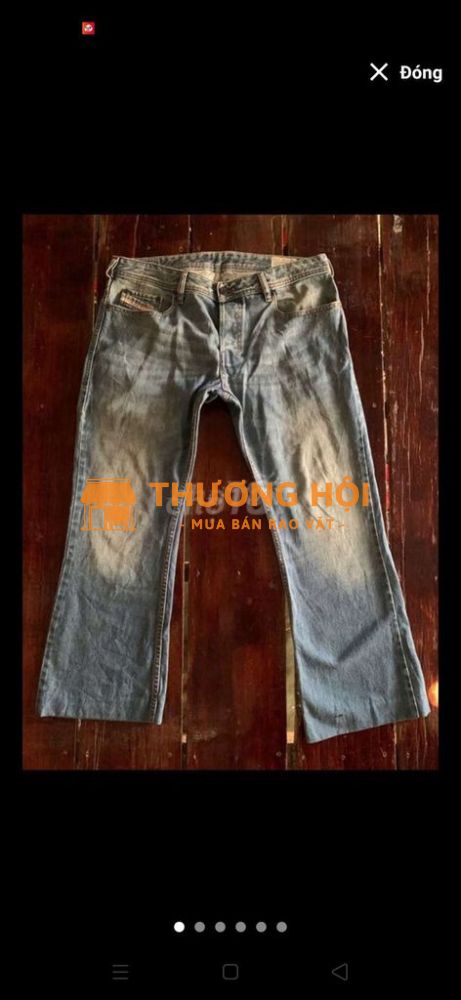 DIESEL ZATHAN jeans 100%cotton ITALY,Size 34-36