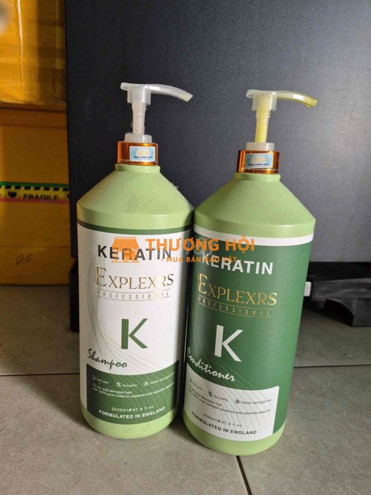 Mua về gội thử không pass nguyên 1 cặp Keratin