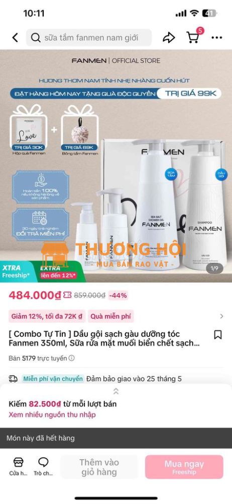 combo tự tin Fanmen