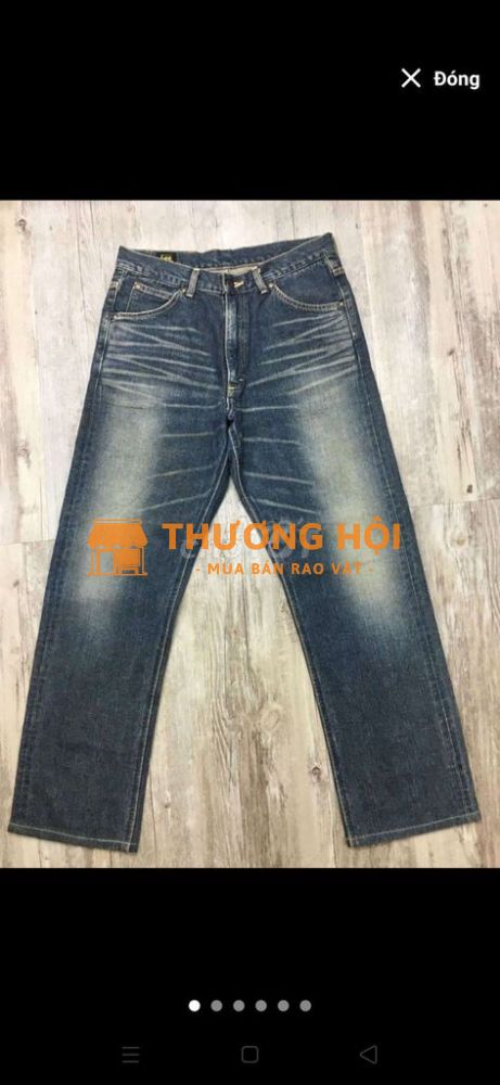LEE Rider .U.S.A wash màu chính hãng Mỹ,size 32-30