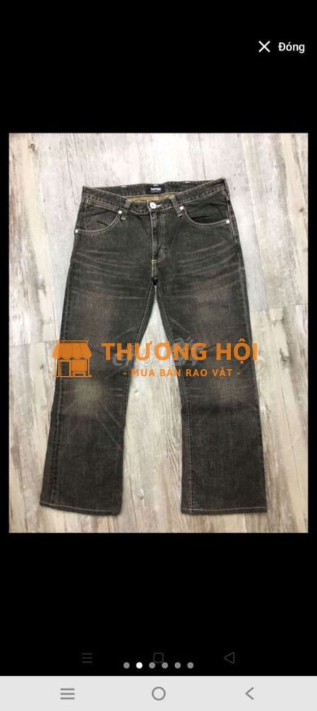 Wrangler jeans 100%cotton like new Mỹ Size 32-30