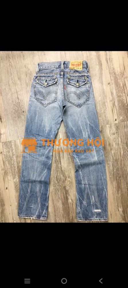 LEVI’S 502 jeans wash chính hãng Mỹ size 28-27
