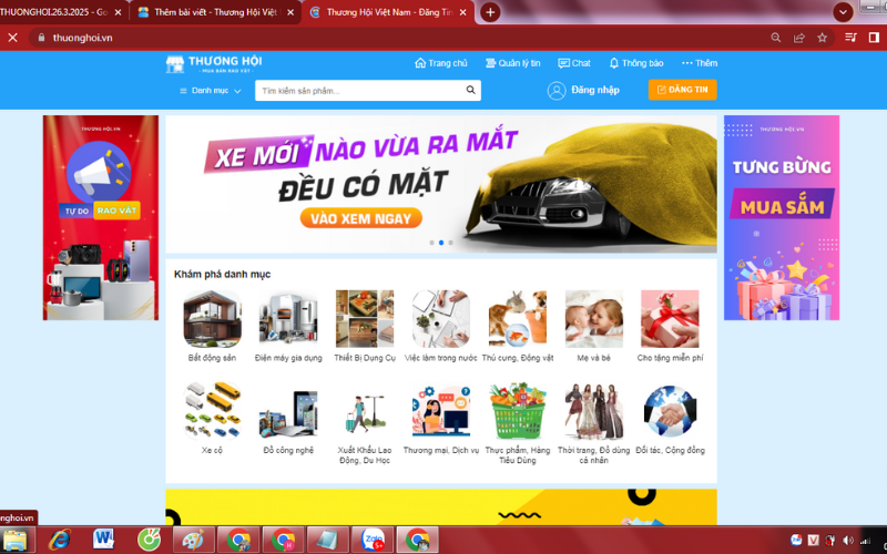 Thương Hội – trang web đăng tin miễn phí chất lượng