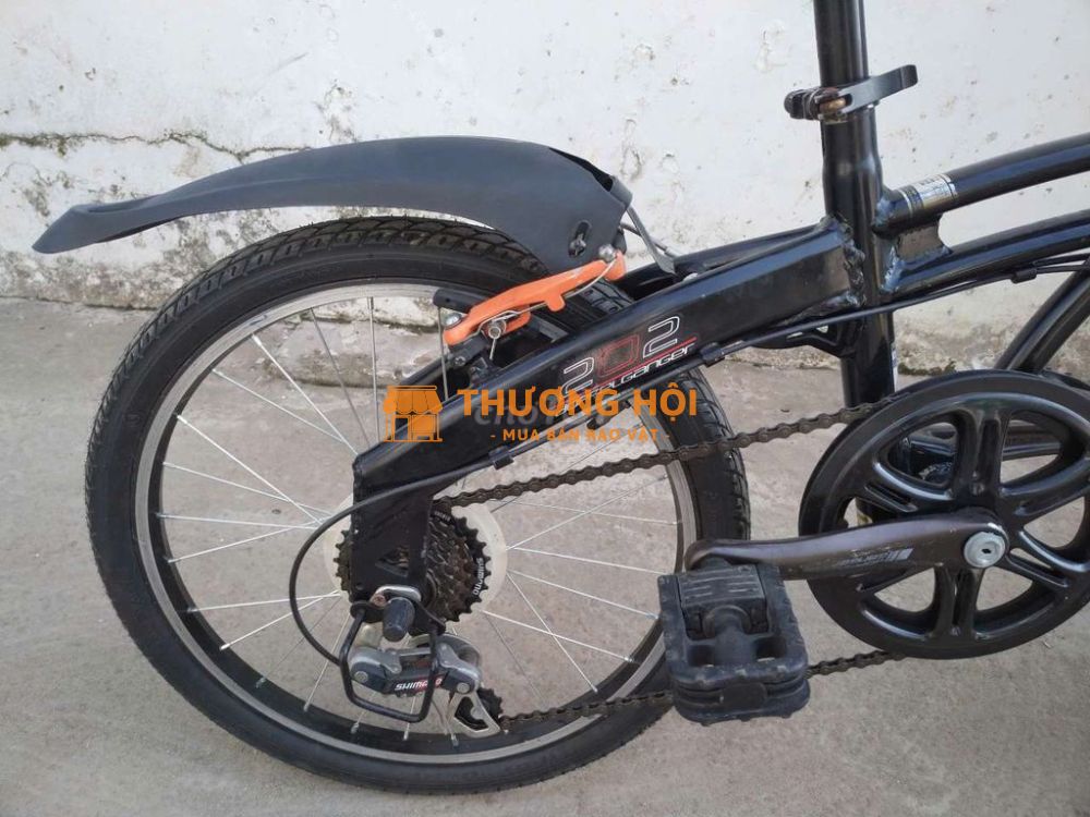 Xe Đạp Gấp Gọn Bỏ Cốp Ô Tô Nhật Bãi Sườn Nhôm