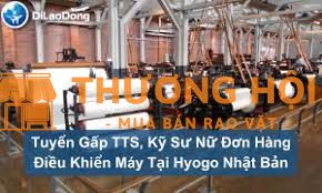 Đơn hàng vận hành máy xe chỉ xkld Nhật Bản