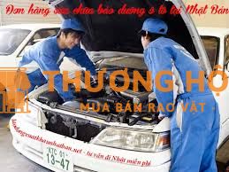 Đơn hàng bảo dưỡng ô tô Nhật Bản