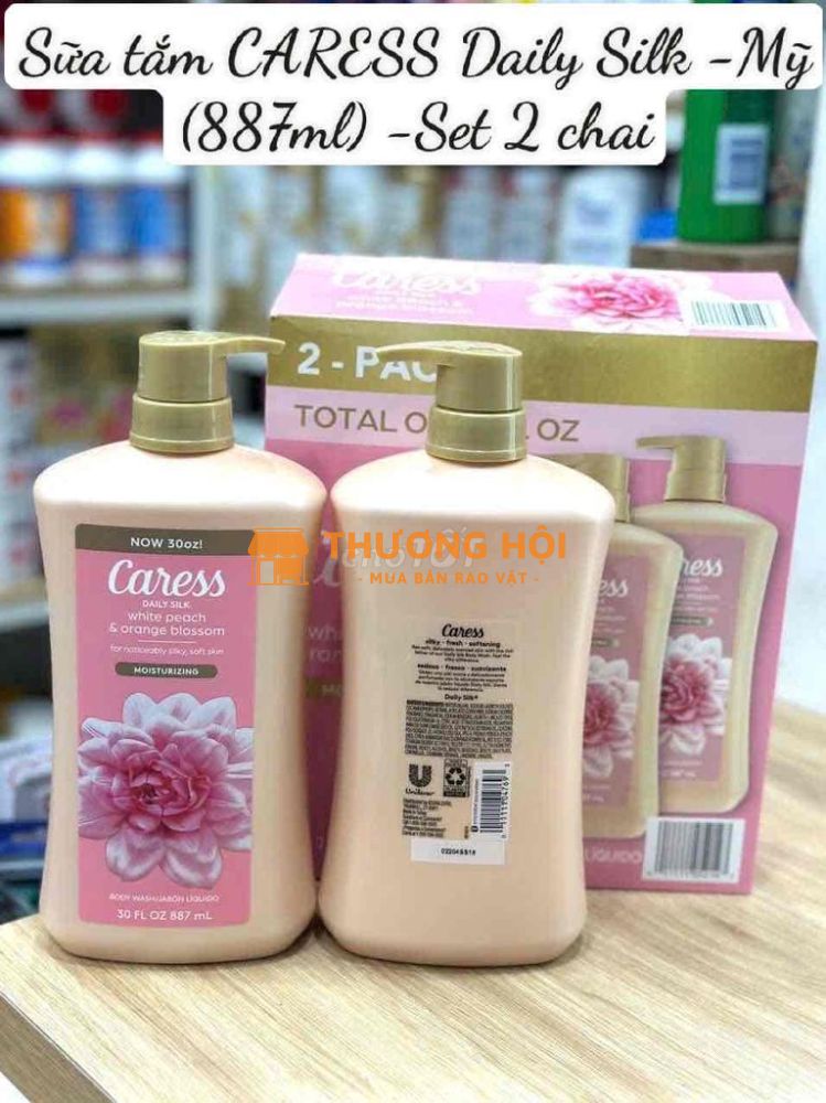 [Hàng Mỹ] Sữa tắm nước hoa Caress Daily silk 887ml. Mua bán Nước hoa tại Quận Tân Phú Tp Hồ Chí Minh được đăng bởi Linh hình 1  1/3 [Hàng Mỹ] Sữa tắm nước hoa Caress Daily silk 887ml