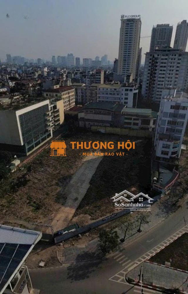 Bán Dự án Tòa Nhà Hỗn Hợp Dịch Vụ Thương Mại Và Khách Sạn Dt 6300m2 .mt 40m Mặt Phố Cầu Giấy