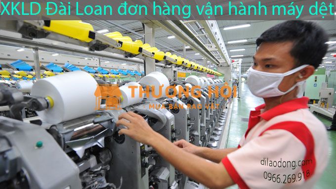 XKLD Đài Loan đơn hàng dệt