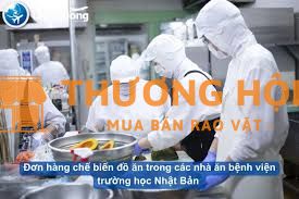XKLD Nhật Bản đơn hàng chế biến thực phẩm phí bộ