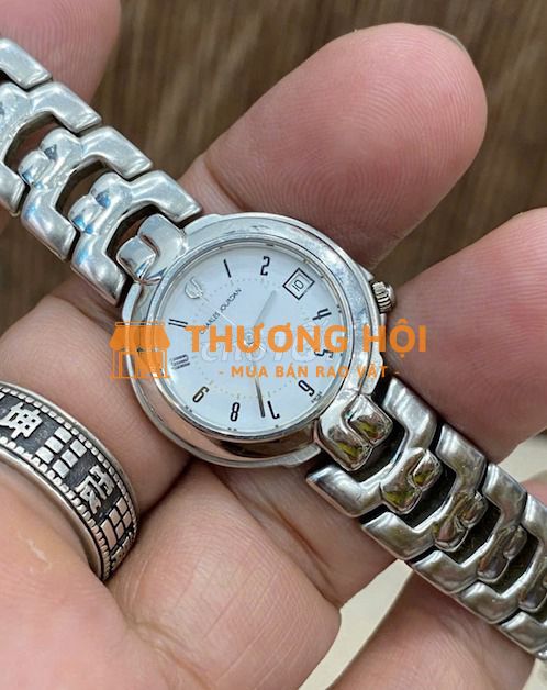 CharlesJourdan-Đồnghồ Nữ thuỵsỹ hàng hiệu,size nhỏ