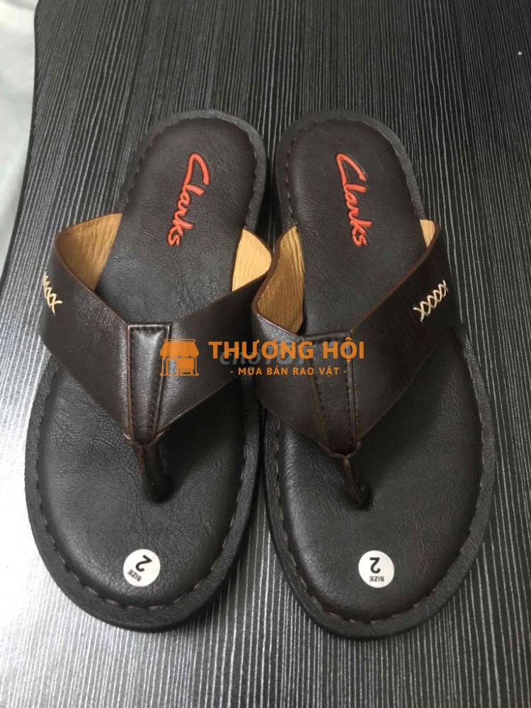 dép da nam size 40 khâu sẵn