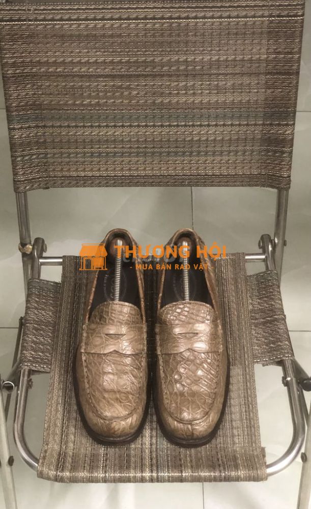 Giày TOD’S (Auth) (Italy) Da Cá Sấu! Sz 40.5 !