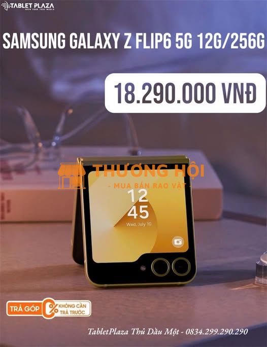 Samsung Galaxy Z Flip6 256GB mua giá rẻ Tablet Plaza