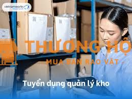 CẦN TUYỂN GẤP QUẢN LÝ KHO CHO CHI NHÁNH MỚI