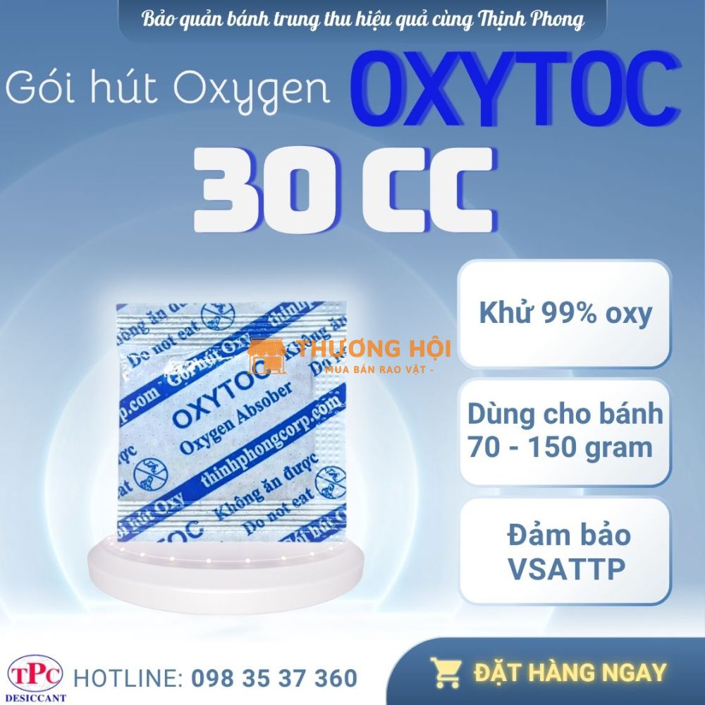 Gói Hút Oxy 30cc– Giải Pháp Bảo Quản Bánh Trung Thu An Toàn, Hiệu Quả