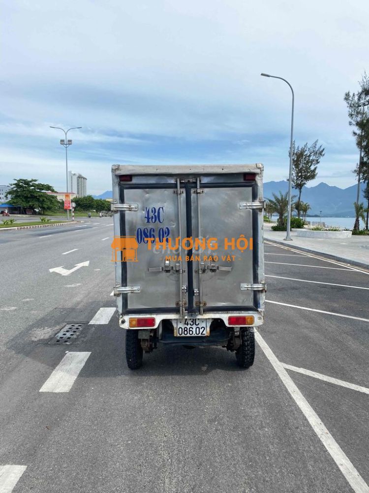 Suzuki 500kg sx 2003 Thùng kín inox Xe máy số chạy