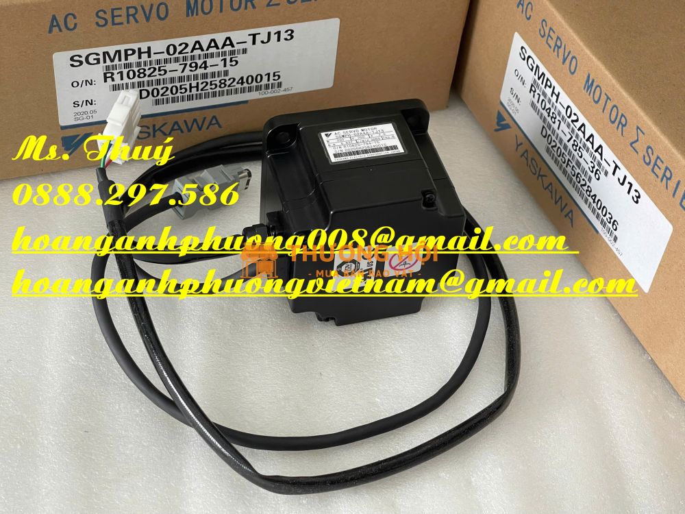 Motor Yaskawa SGMPH-02AAA-TJ13 - Hoàng Anh Phương