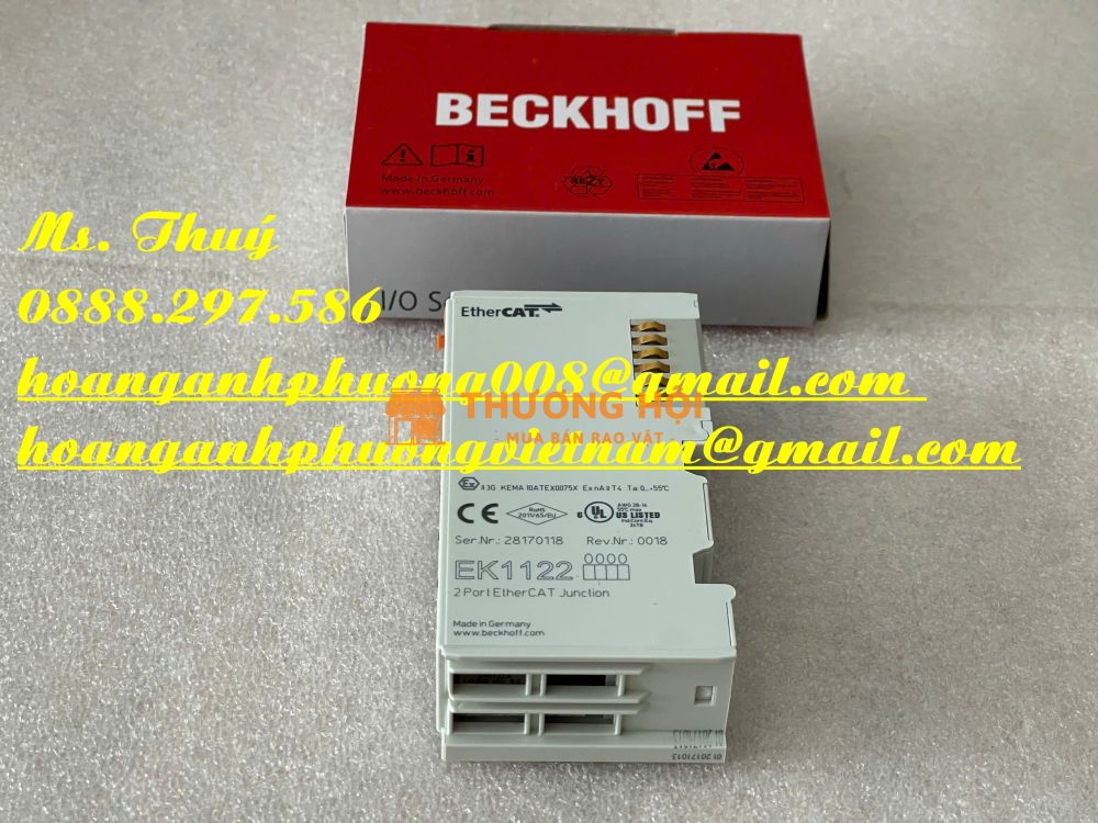 Mô đun Beckhoff EK1122 - Giá bán ưu đãi - Toàn quốc