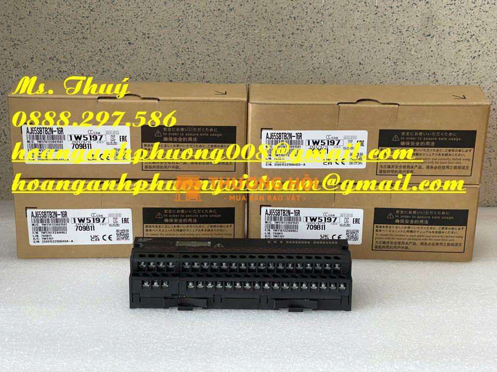 Chuyên hàng  tự động hoá - Module Mitsubishi AJ65SBTB2N-16R