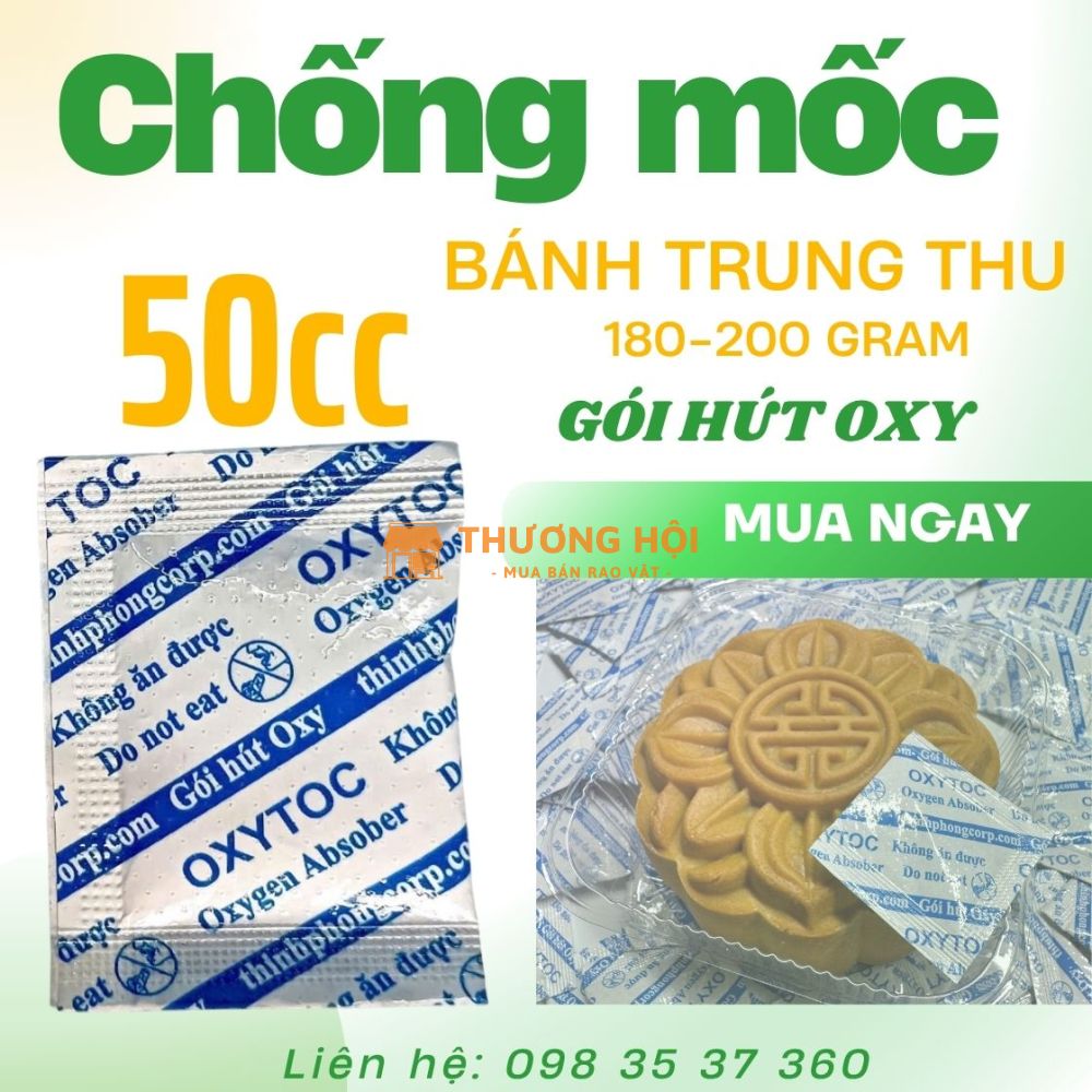 Chống mốc bánh trung thu-Gói hút oxy