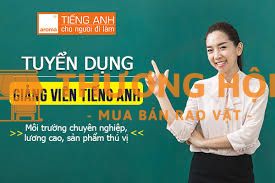 TUYỂN GIÁO VIÊN DẠY TIẾNG ANH