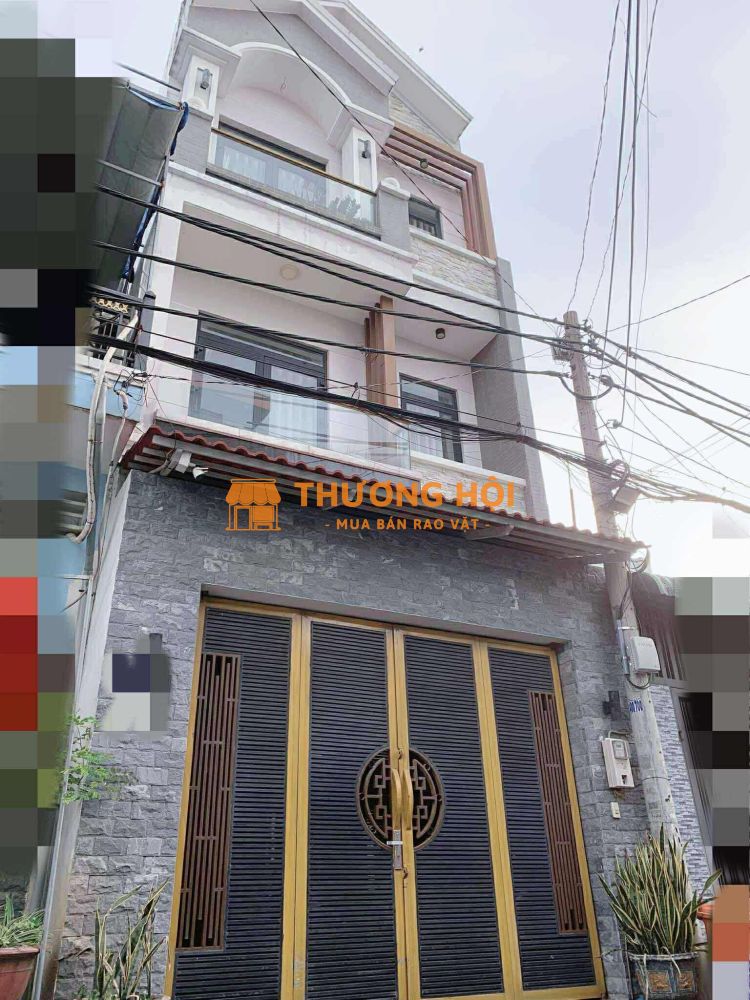 Bán nhà đường 6m thông 70m2-3tang Trần Thị Hè Q12 ,ngay sát Hiệp Thành City- 6 tỷ nhỉnh 0932030061