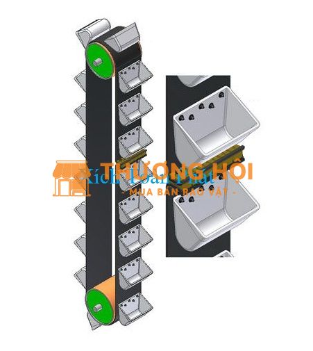 Gầu Tải Toàn Phát – Giải Pháp Hiệu Quả Cho Hệ Thống Vận Chuyển