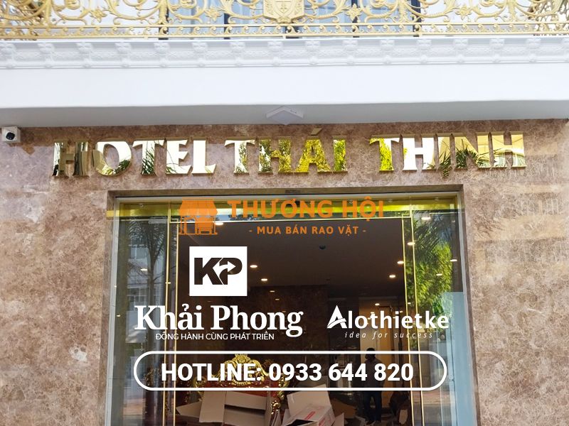 Thi công sửa chữa bảng hiệu tại Phan Thiết