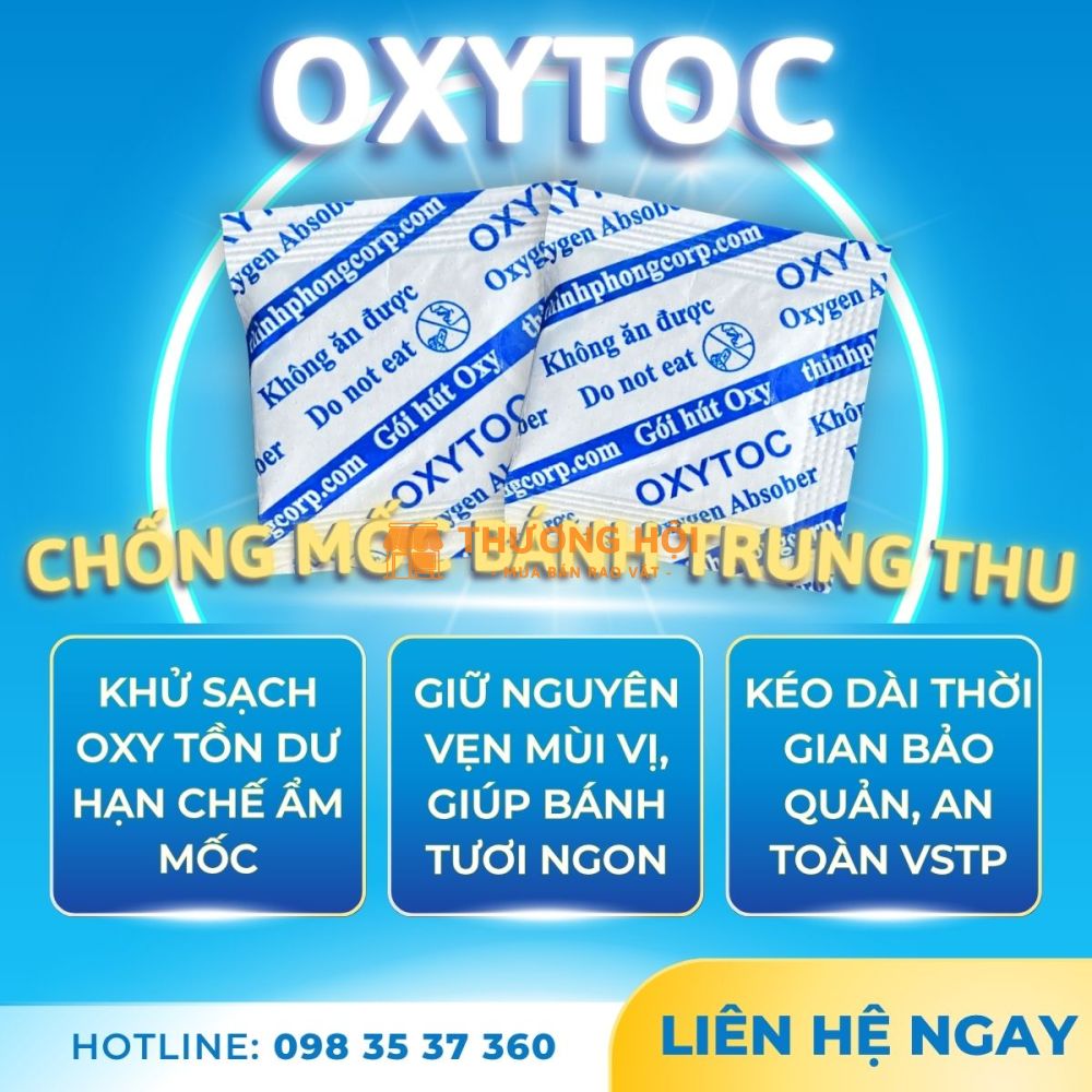 Gói hút oxy-Chống mốc bánh trung thu-hàng Việt Nam chuẩn chất lượng cao