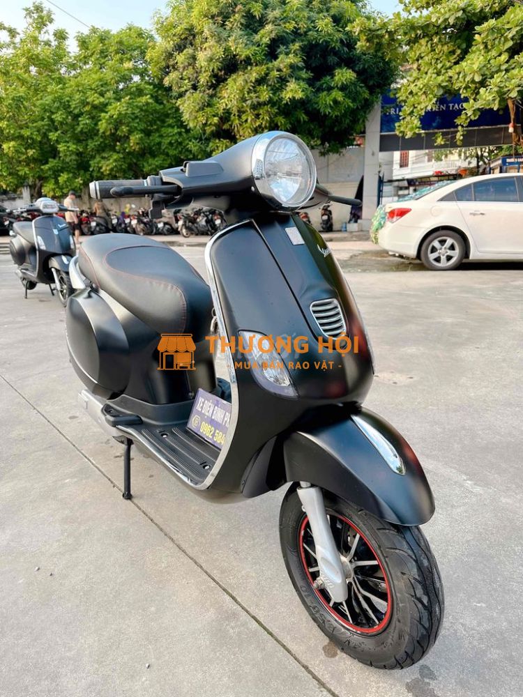 vespa lx150 đen nhám đẹp nét