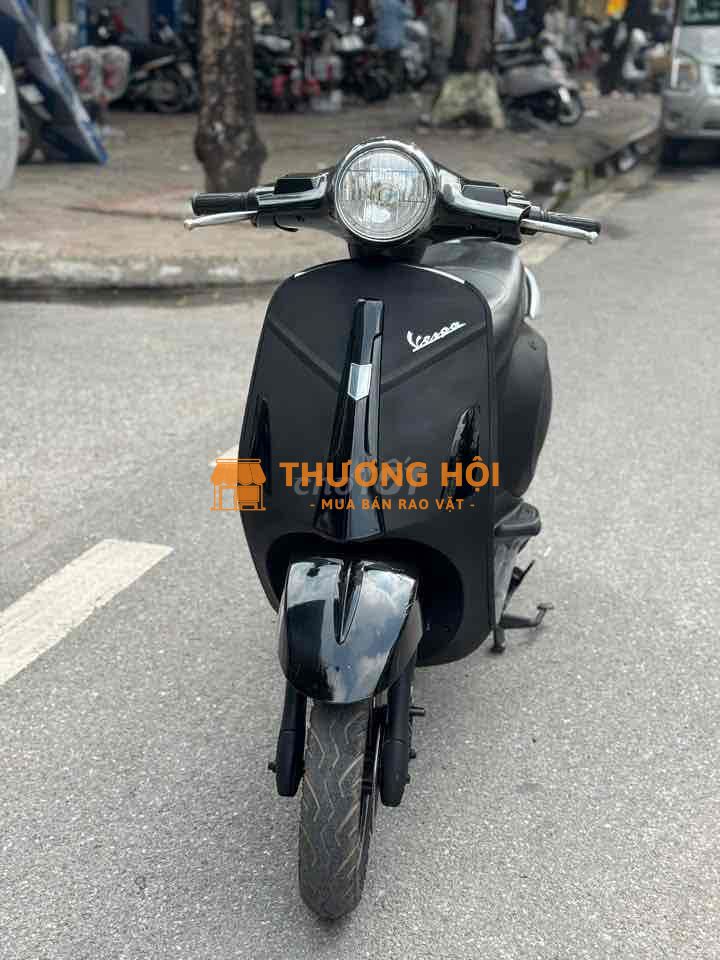 vespa đen nhám bao khoẻ đủ giấy tờ