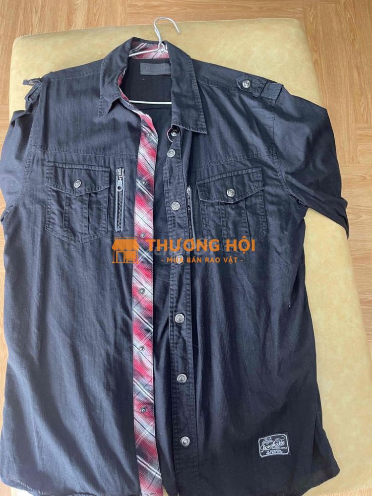 Áo Nhật hiệu Roushatte màu đen