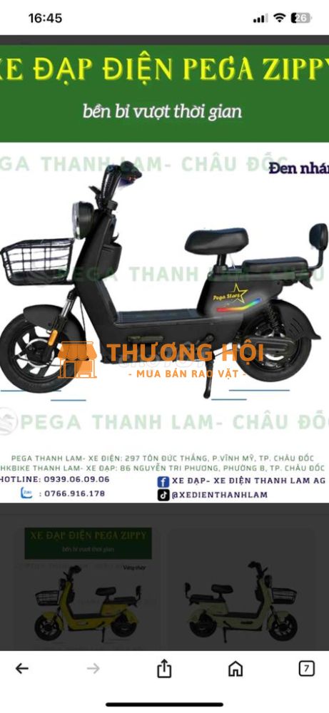 xe điện pega
