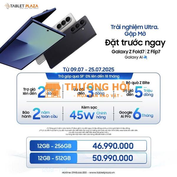 Siêu phẩm Galaxy Z Fold7 | Z Flip7
