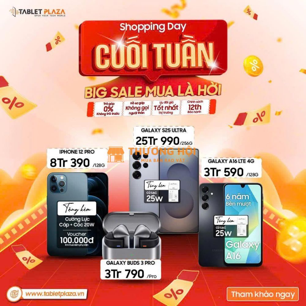 Săn ngay deal công nghệ chính hãng cung TabletPlaza