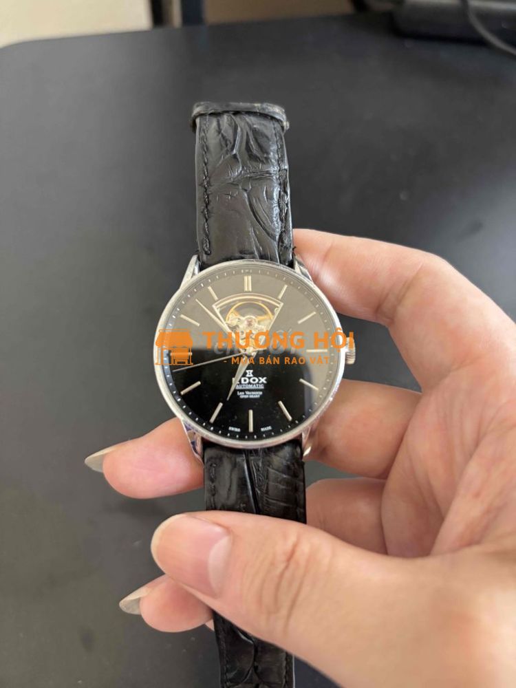 ĐỒNG HỒ EDOX AUTOMATIC OPEN HEART 98%