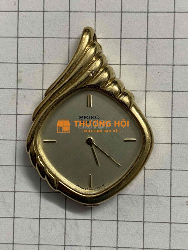 đồng hồ seiko vintage mạ vàng