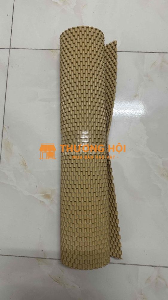 Bán thảm cao su cho xe ô tô, màu vàng be, mới 100%