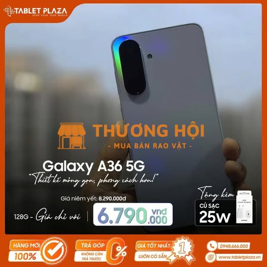 Samsung galaxy a36 giá chỉ 6.790.000đ