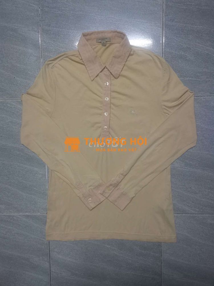 Polo Burberry London UK Vàng Nhạt Vintage form M
