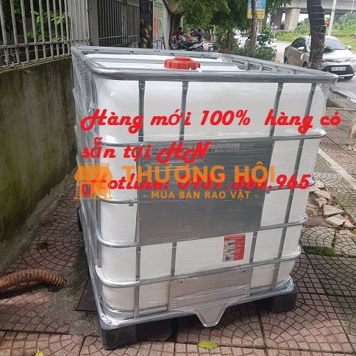Giá bồn 1000l cũ, bồn cũ tại hà nội, bán bồn IBC cũ và mới, bồn 1000l có khung